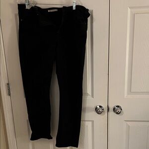 Women's Black Straight Leg Jeans size 18